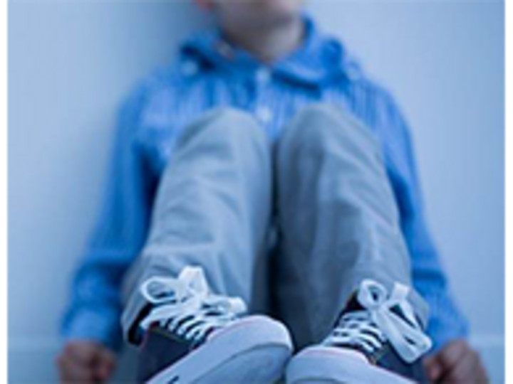 Child sitting on the floor