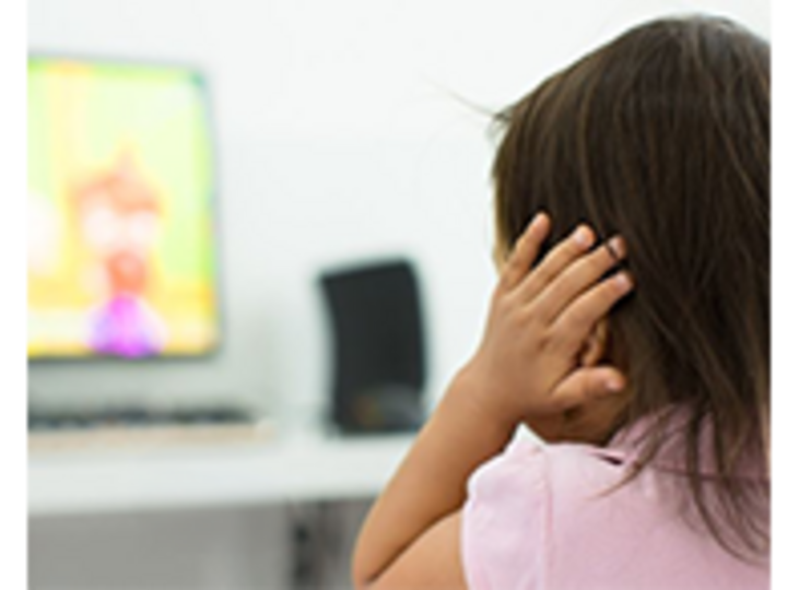 Child covering ears