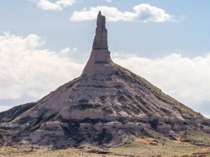 Chimney Rock in Nebraska